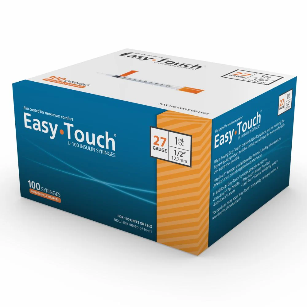 MHC Easy Touch U100 Insulin Syringes, EasyTouch - Image 10