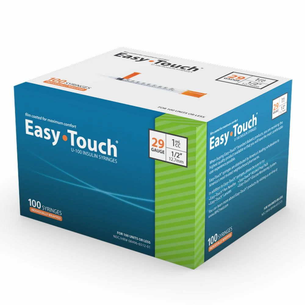 MHC Easy Touch U100 Insulin Syringes, EasyTouch - Image 14
