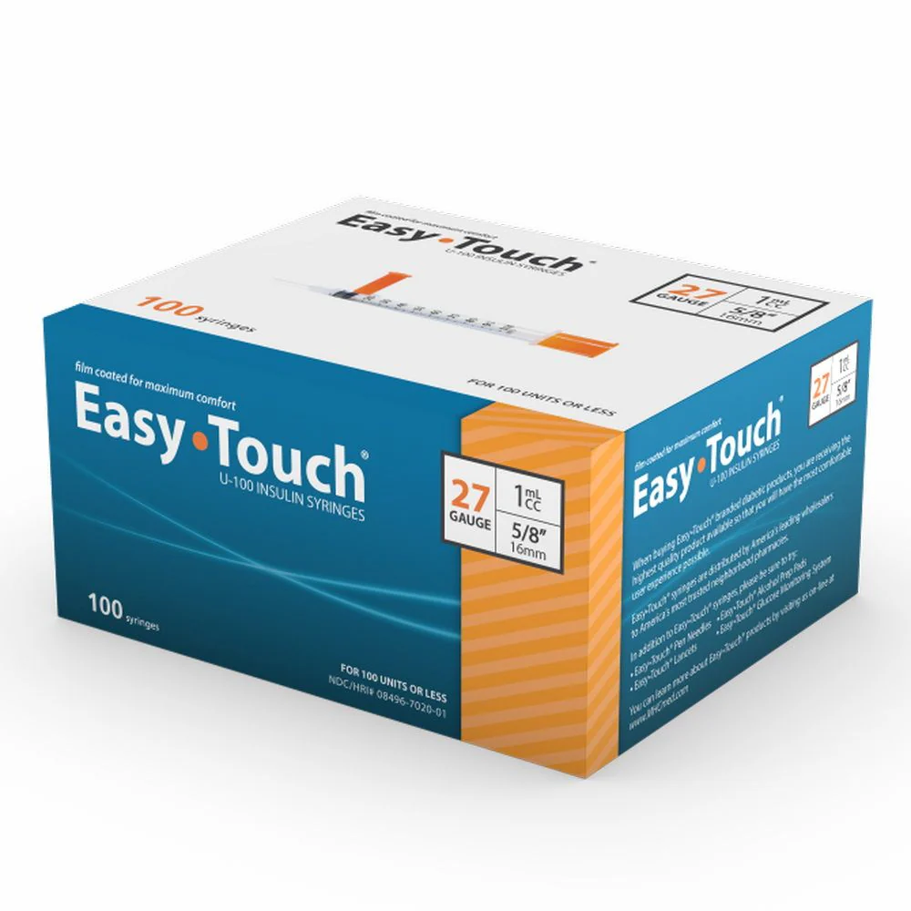 MHC Easy Touch U100 Insulin Syringes, EasyTouch - Image 17