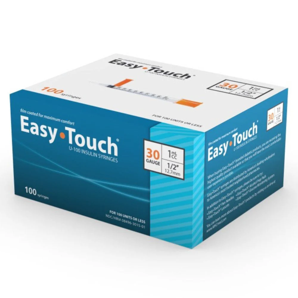 MHC Easy Touch U100 Insulin Syringes, EasyTouch - Image 23