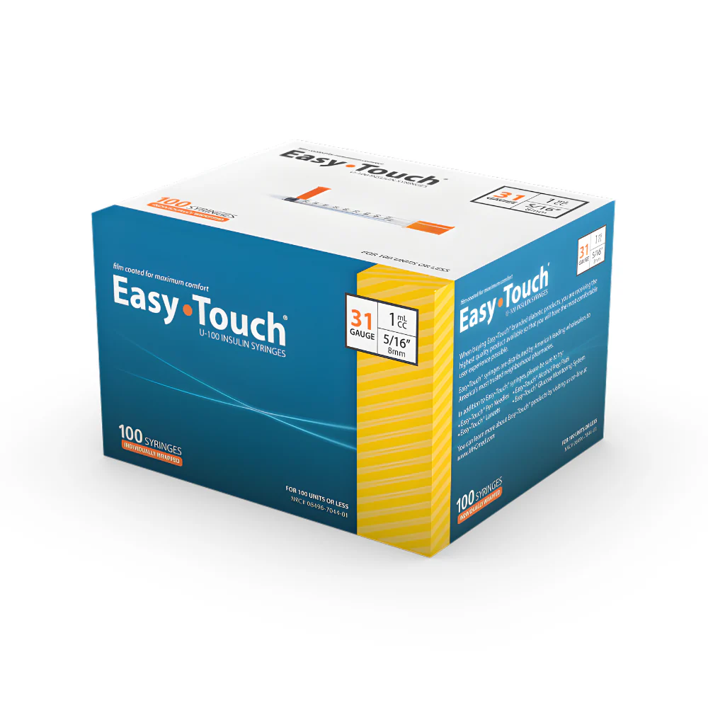 MHC Easy Touch U100 Insulin Syringes, EasyTouch - Image 24