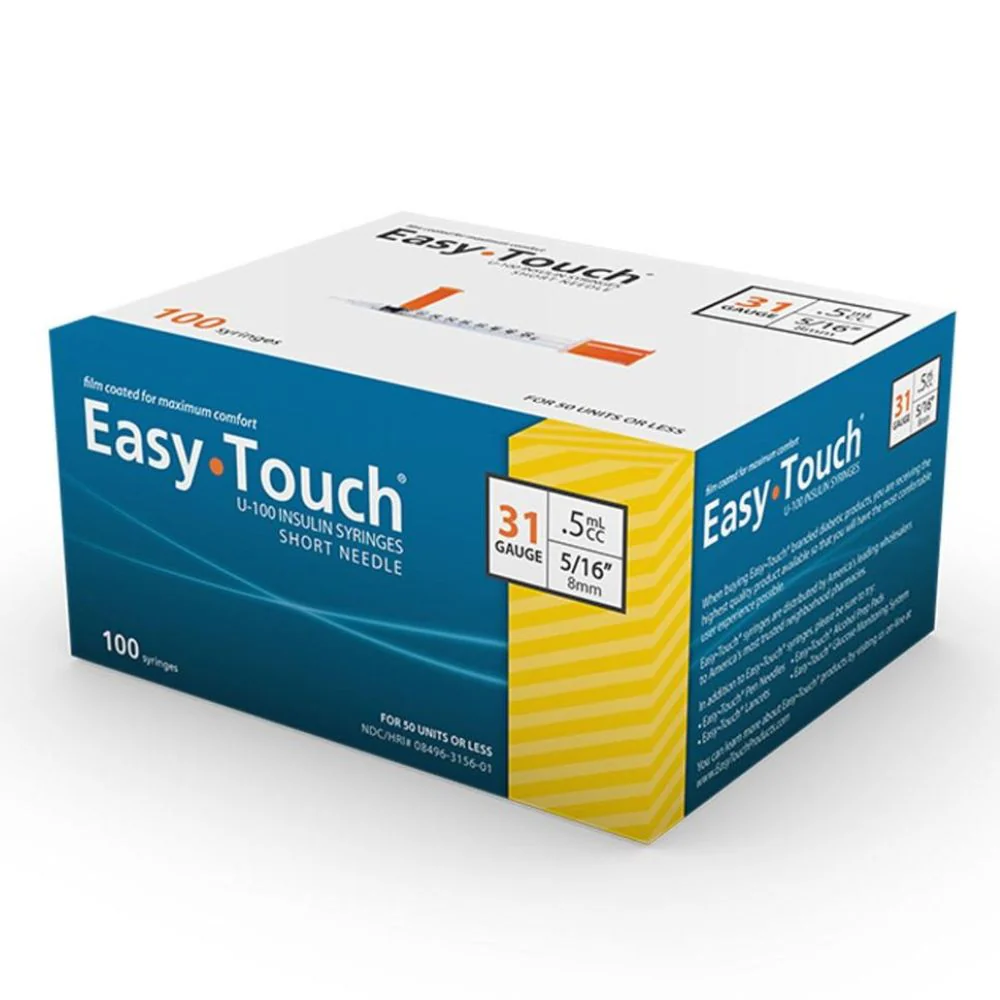 MHC Easy Touch U100 Insulin Syringes, EasyTouch - Image 32