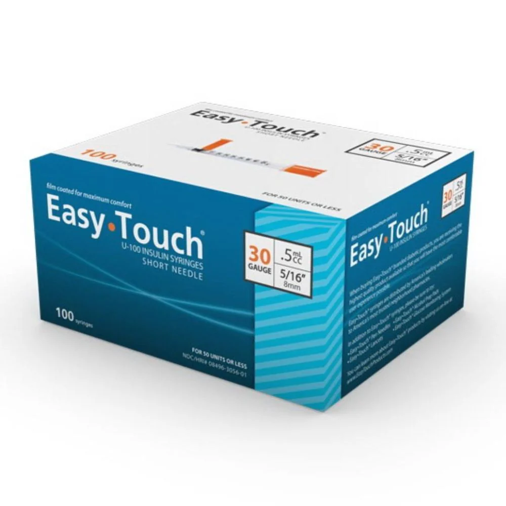 MHC Easy Touch U100 Insulin Syringes, EasyTouch - Image 33