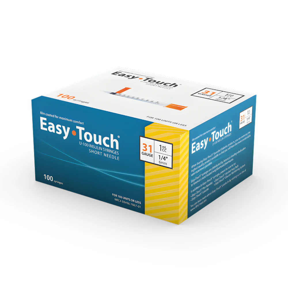 MHC Easy Touch U100 Insulin Syringes, EasyTouch - Image 7