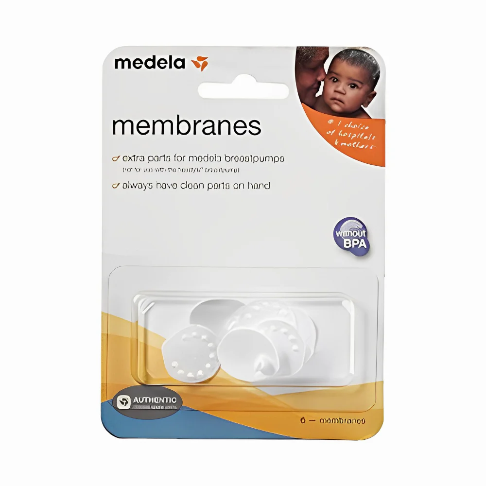 Medela Extra Membranes for Medela Breast Pumps, 5-1/4" x 3-3/4" x 3/4"