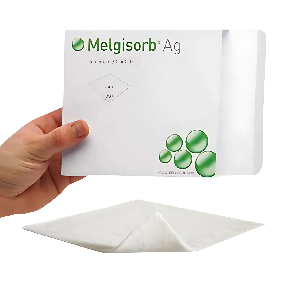 Molnlycke Melgisorb Ag Calcium Alginate Dressing - Image 2