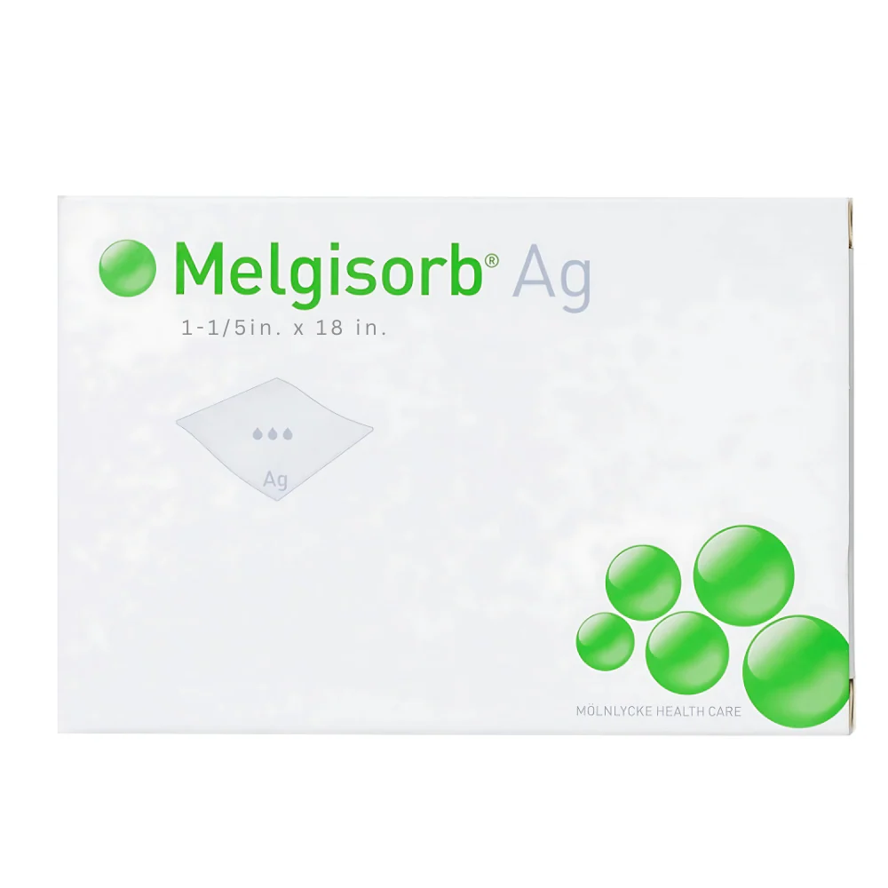 Molnlycke Melgisorb Ag Calcium Alginate Dressing - Image 4