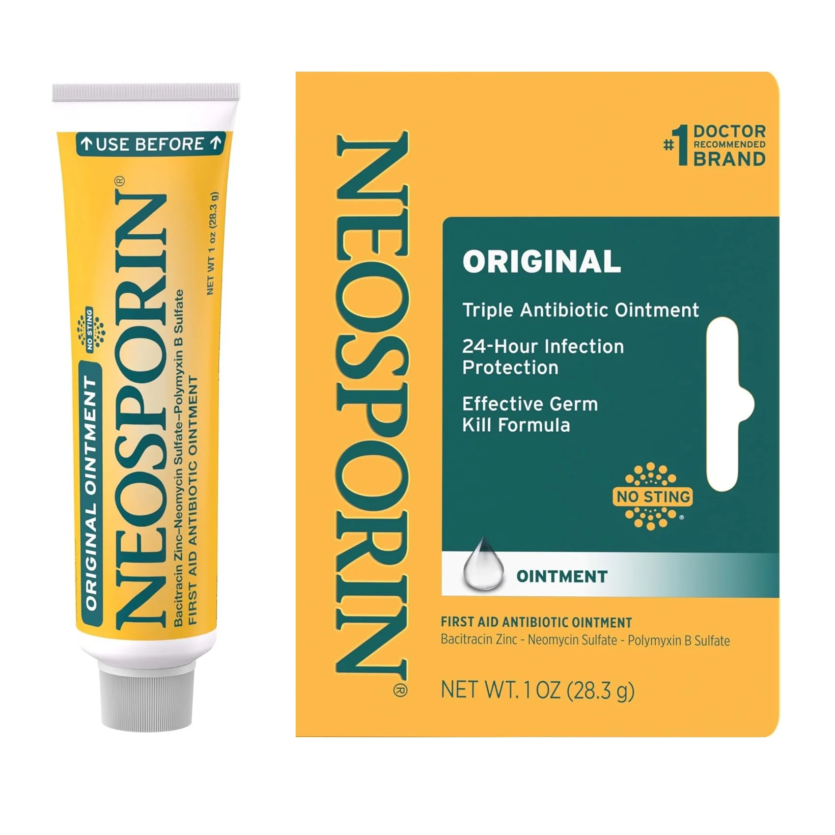 Neosporin Original Triple Antibiotic First Aid Ointment