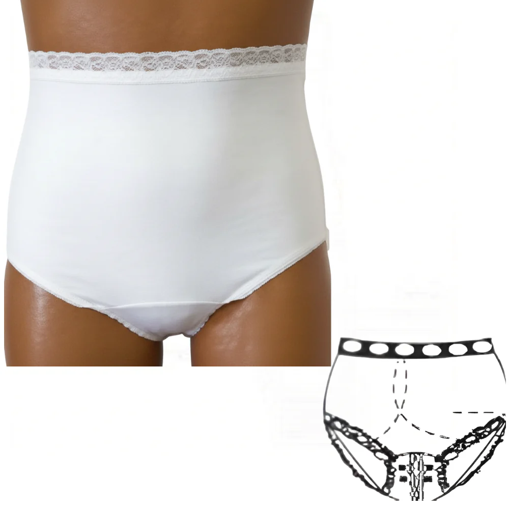 OPTIONS Ladies' Basic Ostomy Support Garment with Barrier Support - Image 5