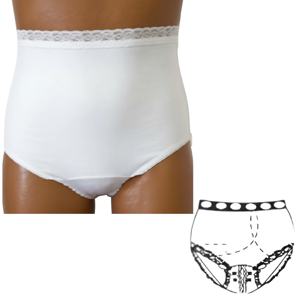 OPTIONS Ladies' Basic Ostomy Support Garment with Barrier Support - Image 8