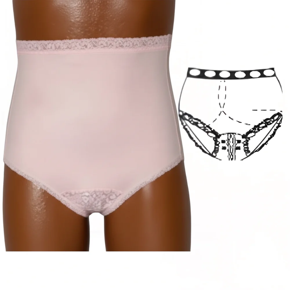 OPTIONS Ladies' Basic Ostomy Support Undergarment with Built-In Barrier - Image 3