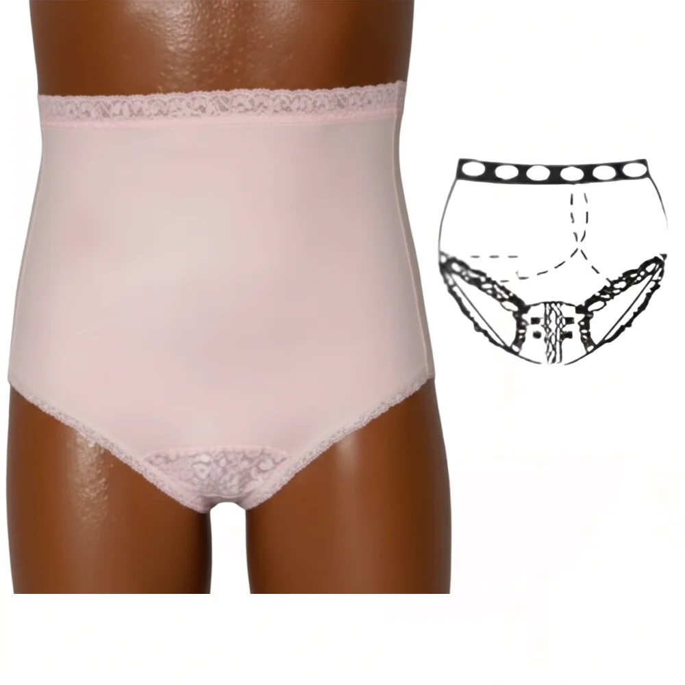 OPTIONS Ladies' Basic Ostomy Support Undergarment with Built-In Barrier - Image 4
