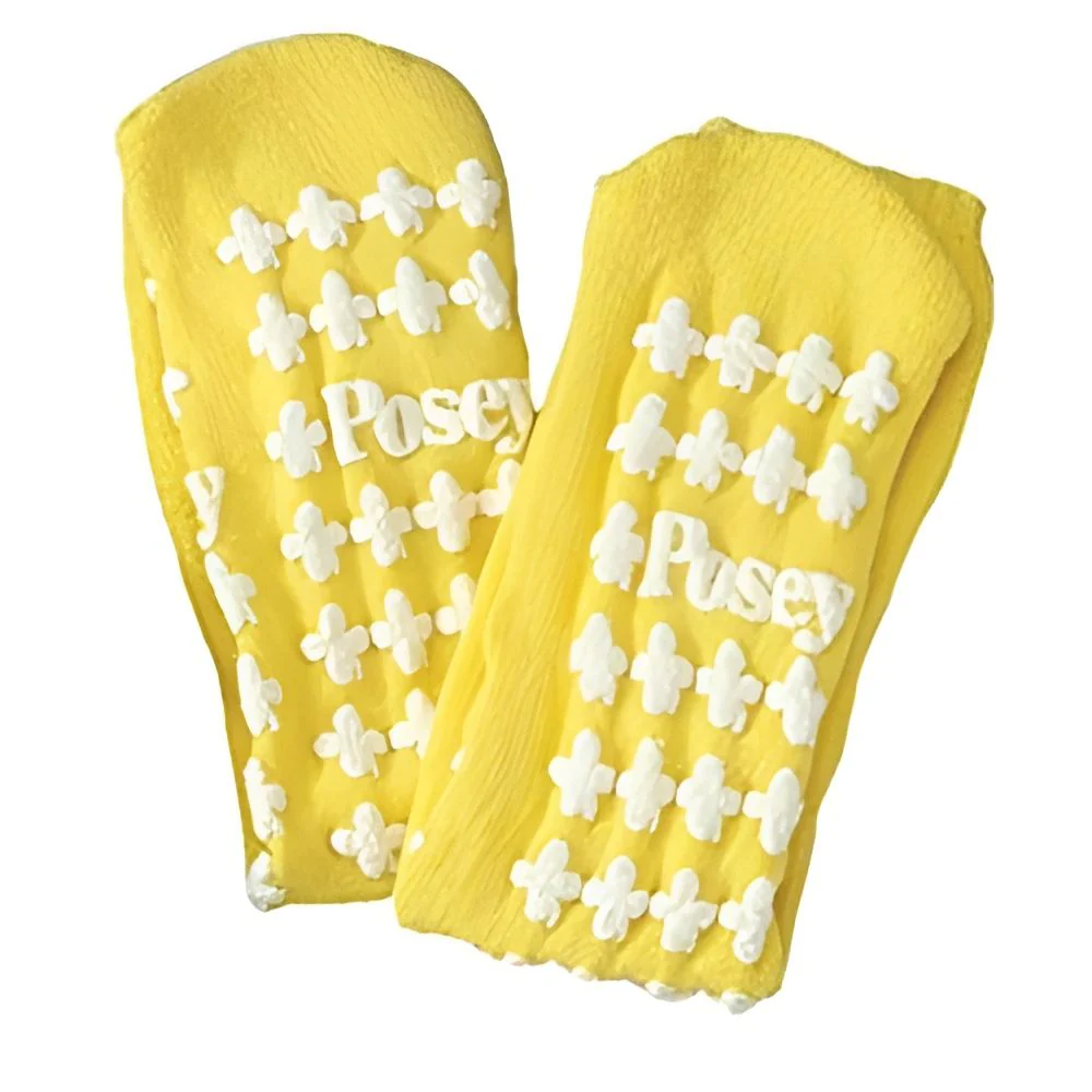 Posey Non-Slip Hospital Socks with Grips, Soft Terry Cloth - Image 4