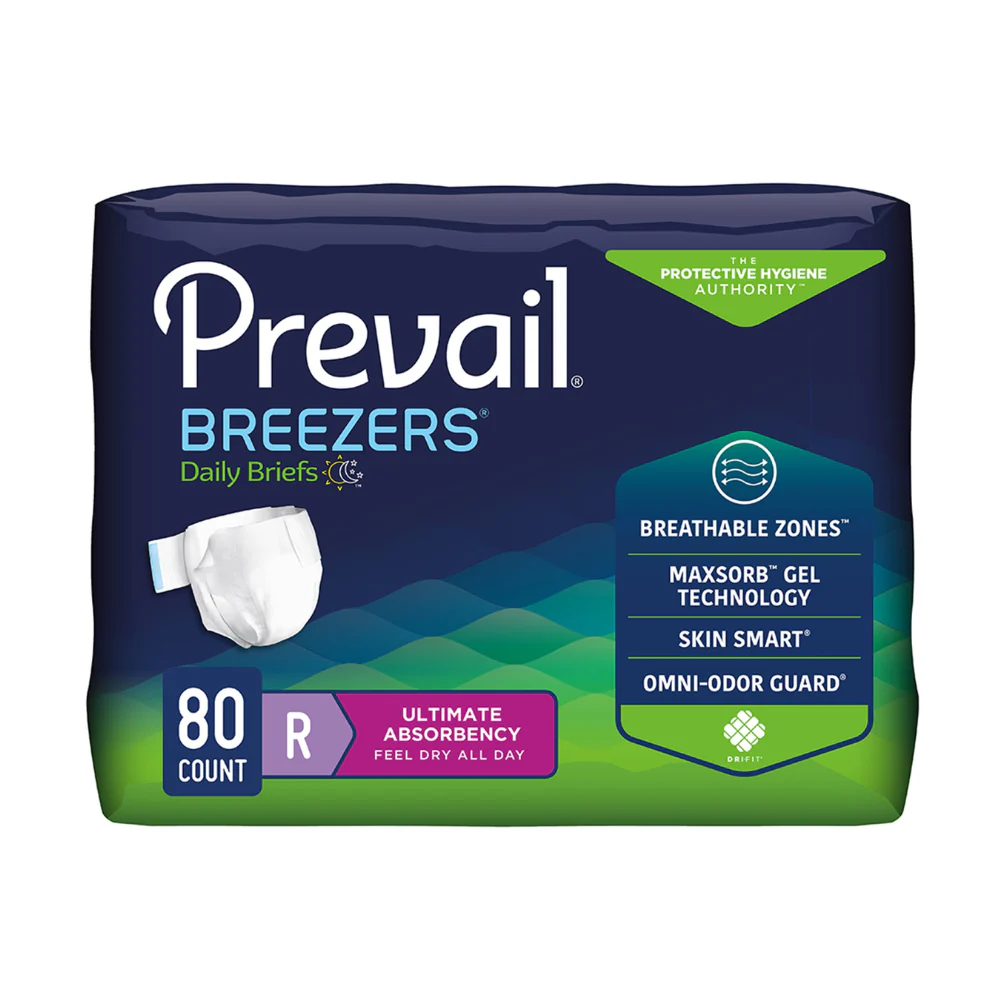 Prevail Breezers Adult Diapers Maximum Absorbency and Leak Control - Image 2