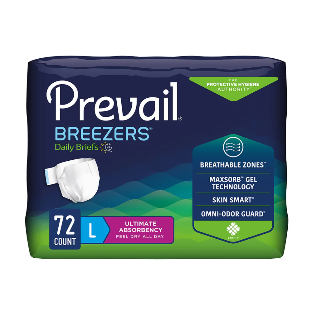 Prevail Breezers Adult Diapers Maximum Absorbency and Leak Control - Image 4