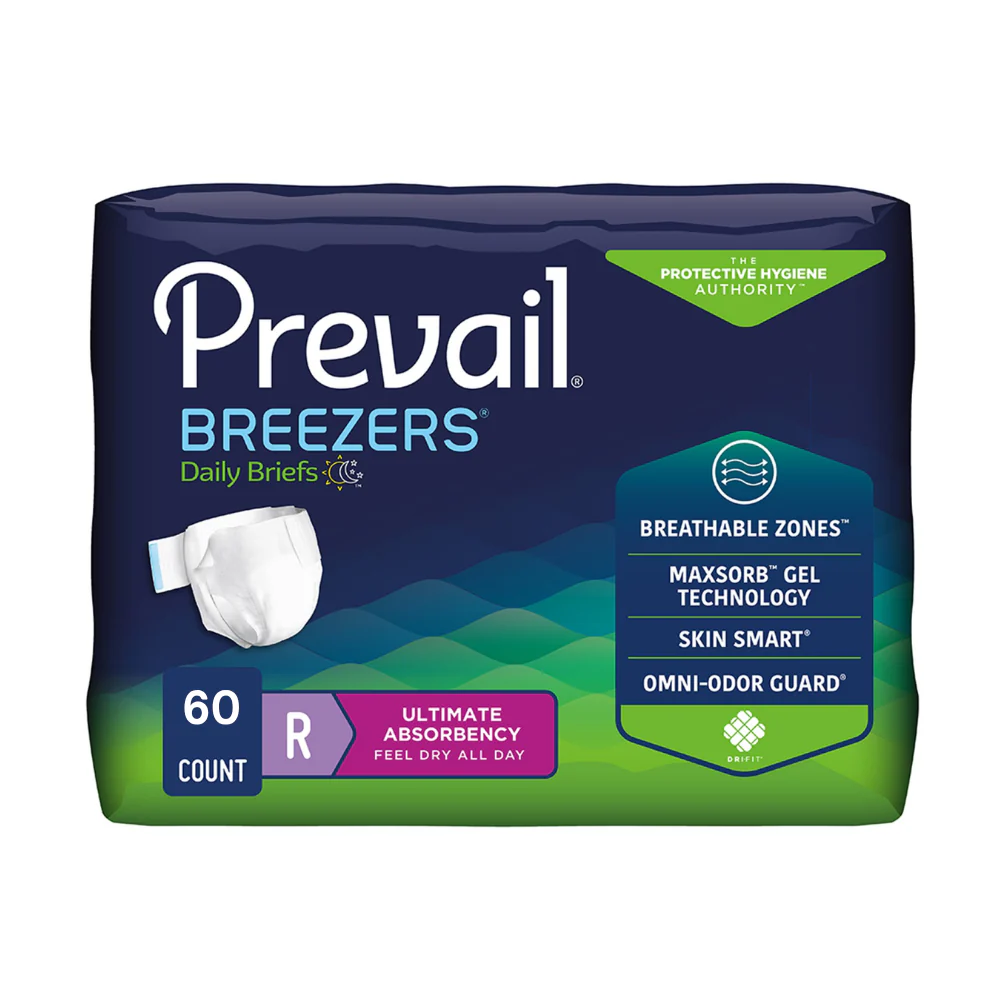 Prevail Breezers Adult Diapers Maximum Absorbency and Leak Control - Image 6