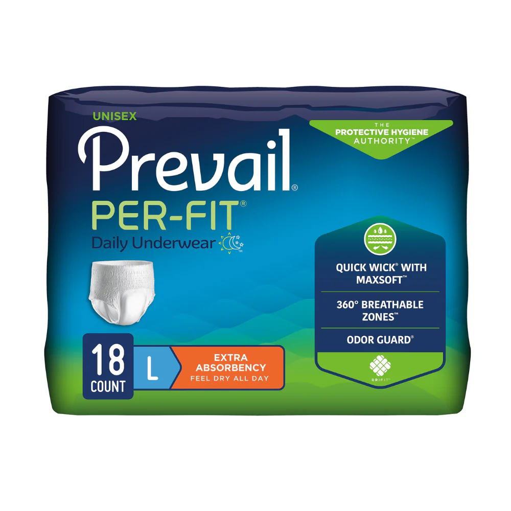 Prevail Per Fit Pull Up Adult Protective Underwear Heavy Absorbency - Image 3
