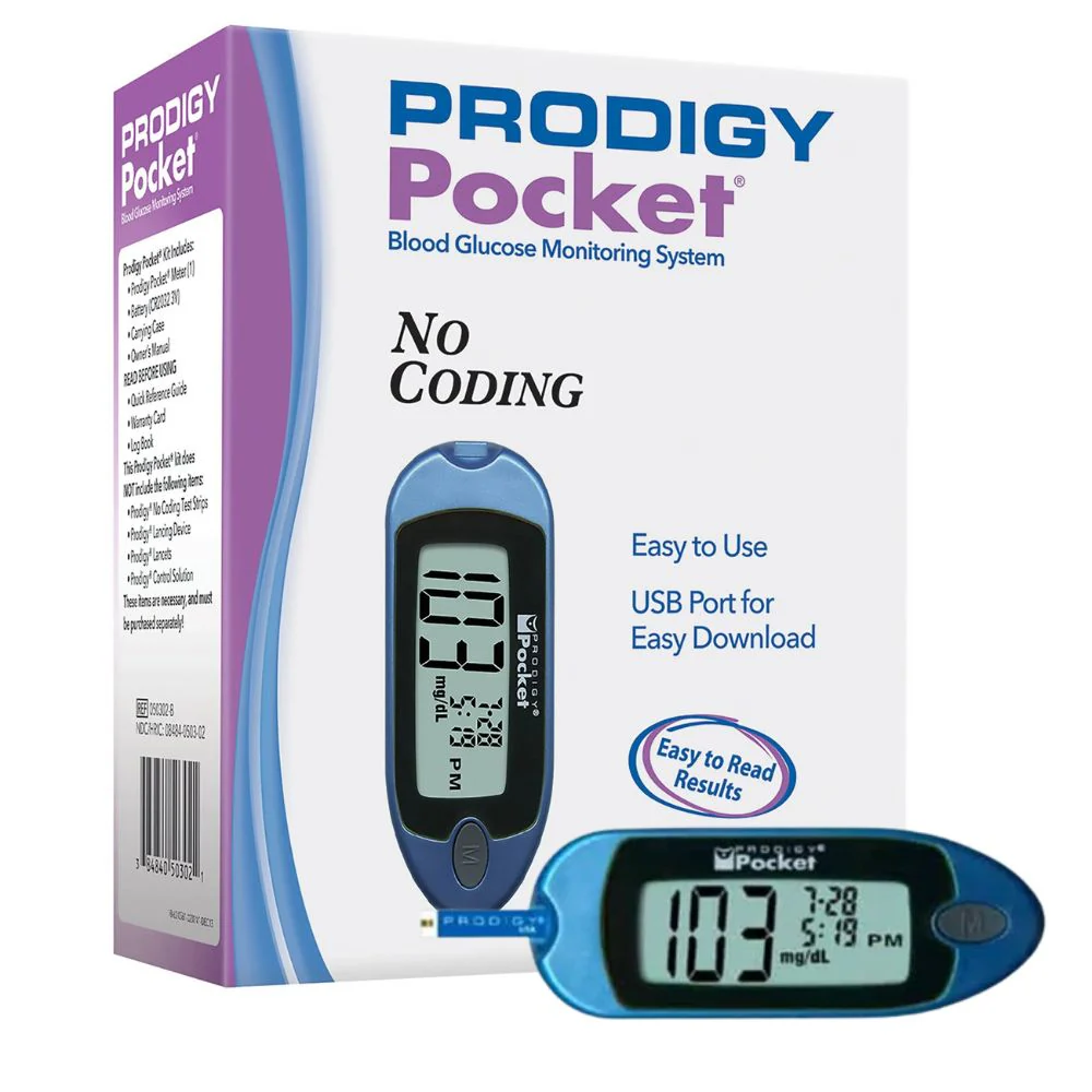 Prodigy No Coding Blood Glucose Test Strips / Meters / Monitoring Kits - Image 2