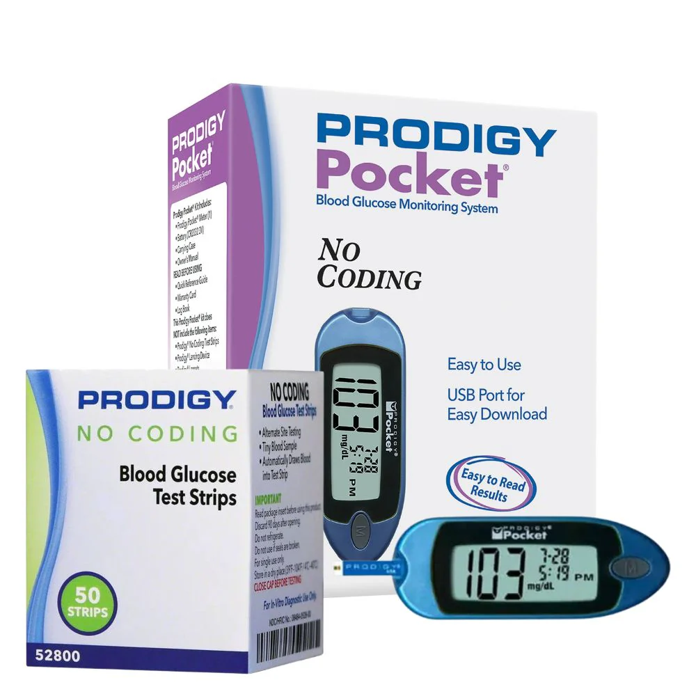 Prodigy No Coding Blood Glucose Test Strips / Meters / Monitoring Kits - Image 4
