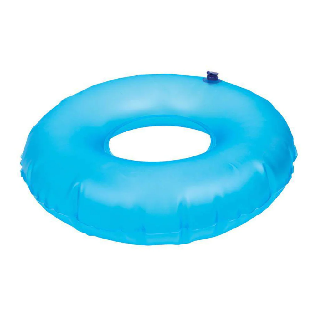 Carex Health Brands Carex Inflatable Vinyl Invalid Cushion, Vinyl, Heavy-Gauge 13" D x 13" H