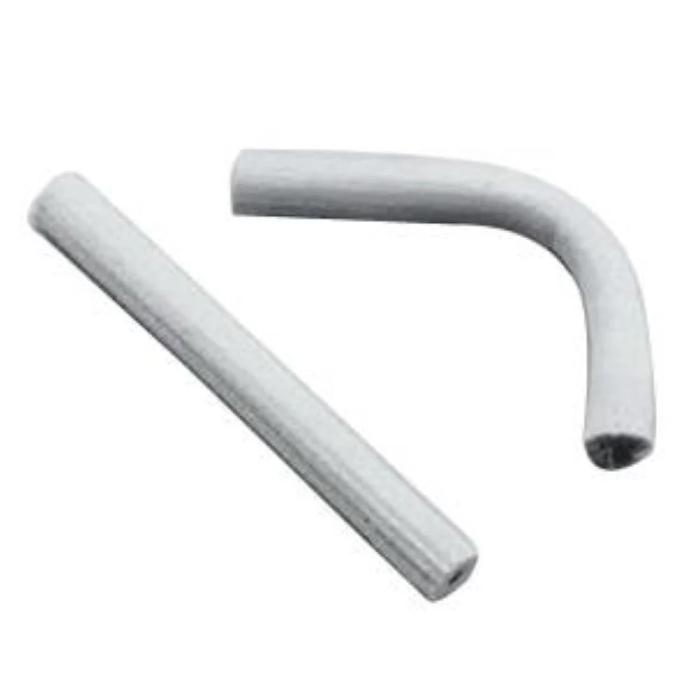 Salter Labs E-Z Wrap Closed-Cell Foam Tube Cushion Light Gray, Soft, Over-the-ear