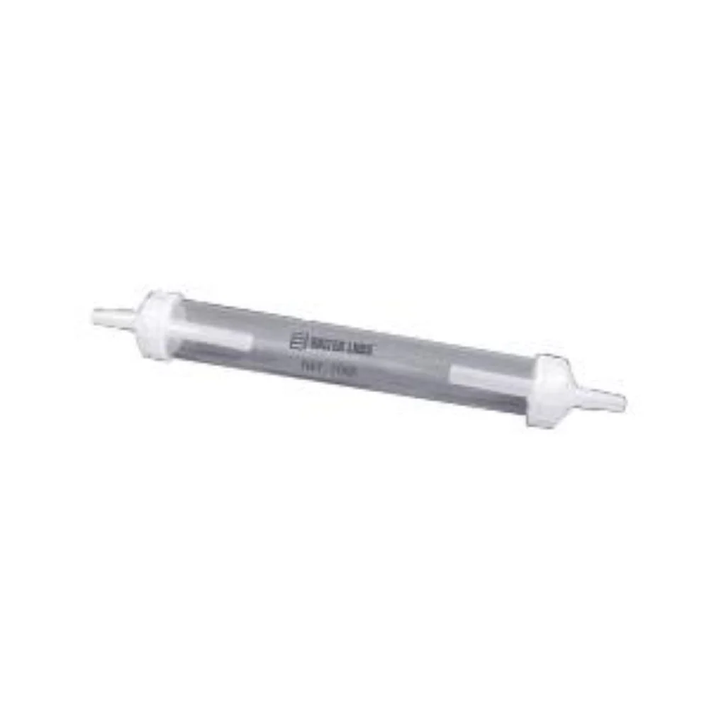 Salter Labs Inline Water and Condensation Trap, Clear Body Construction, Threaded End-Cap