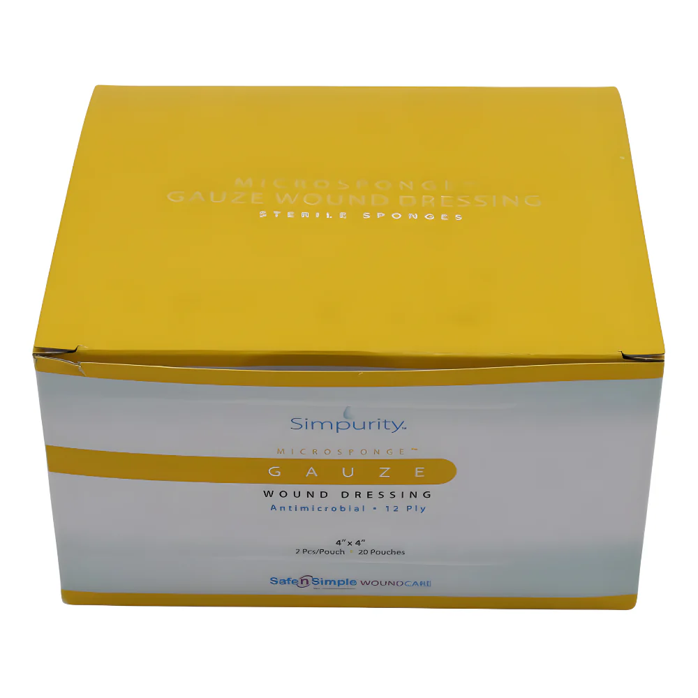Safe n' Simple Simpurity Antimicrobial Gauze Sponge - Image 5
