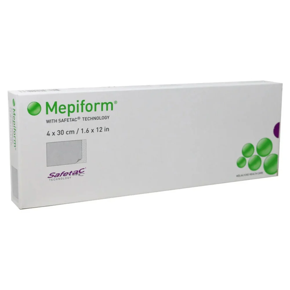 Molnlycke Mepiform Safetac Self-Adherent Soft Silicone Dressing - Image 4