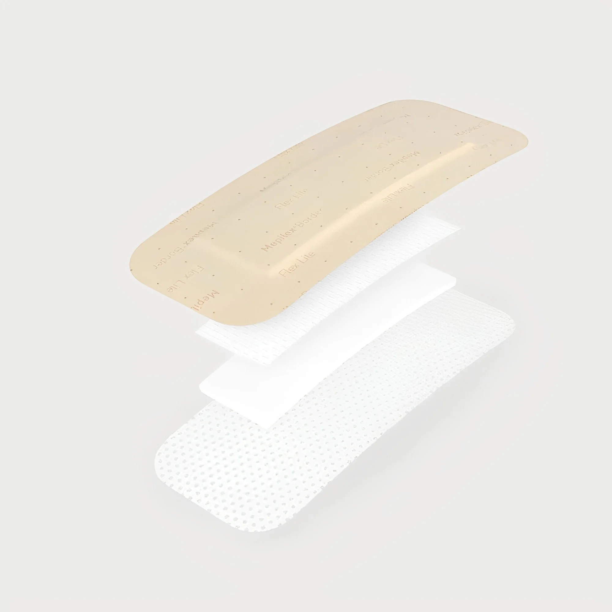 Mepilex Border Lite Flex Dressing 2" x 5" - Image 2