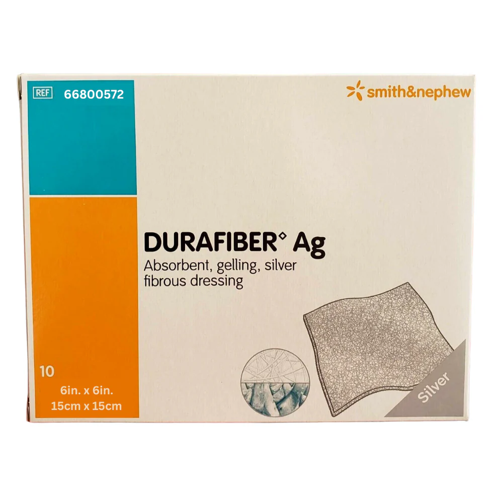 Smith & Nephew Durafiber Ag Gelling Fiber Dressing, Non-Woven, Sterile, Latex-Free - Image 3