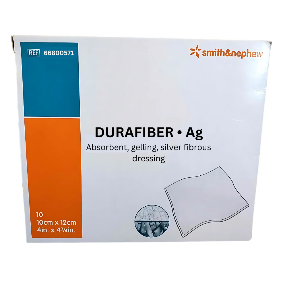 Smith & Nephew Durafiber Ag Gelling Fiber Dressing, Non-Woven, Sterile, Latex-Free - Image 5