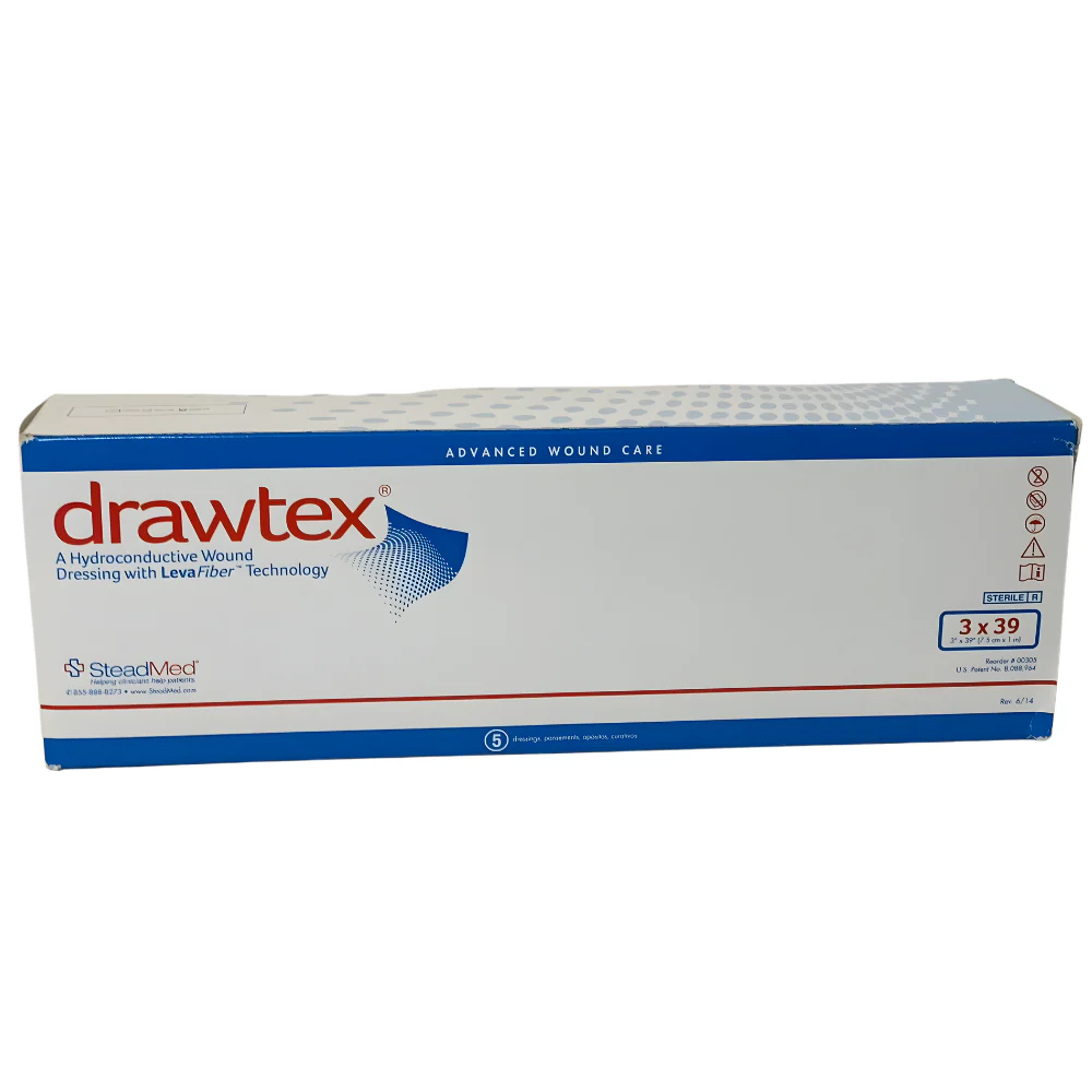 SteadMed Drawtex Hydroconductive Wound Dressing Roll with LevaFiber Technology - Image 3