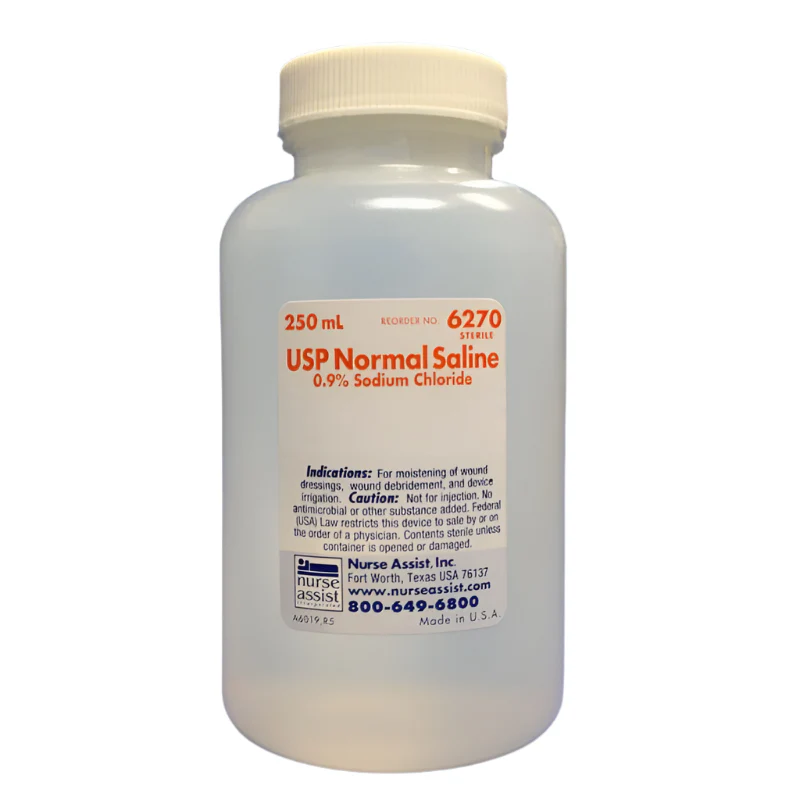 SteriCare Solutions Nurse Assist Medical Grade Normal Saline, 0.9% Sodium Chloride, 100 mL to 1000 mL - Image 4