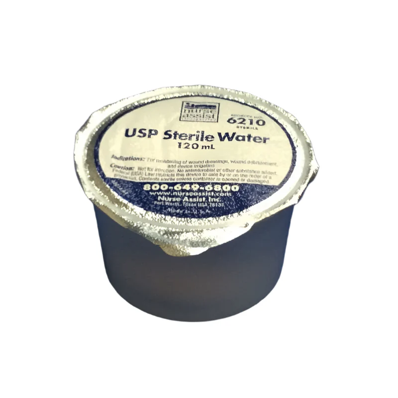 SteriCare Solutions Nurse Assist Medical Grade Sterile Water, 100 mL to 1000 mL - Image 3