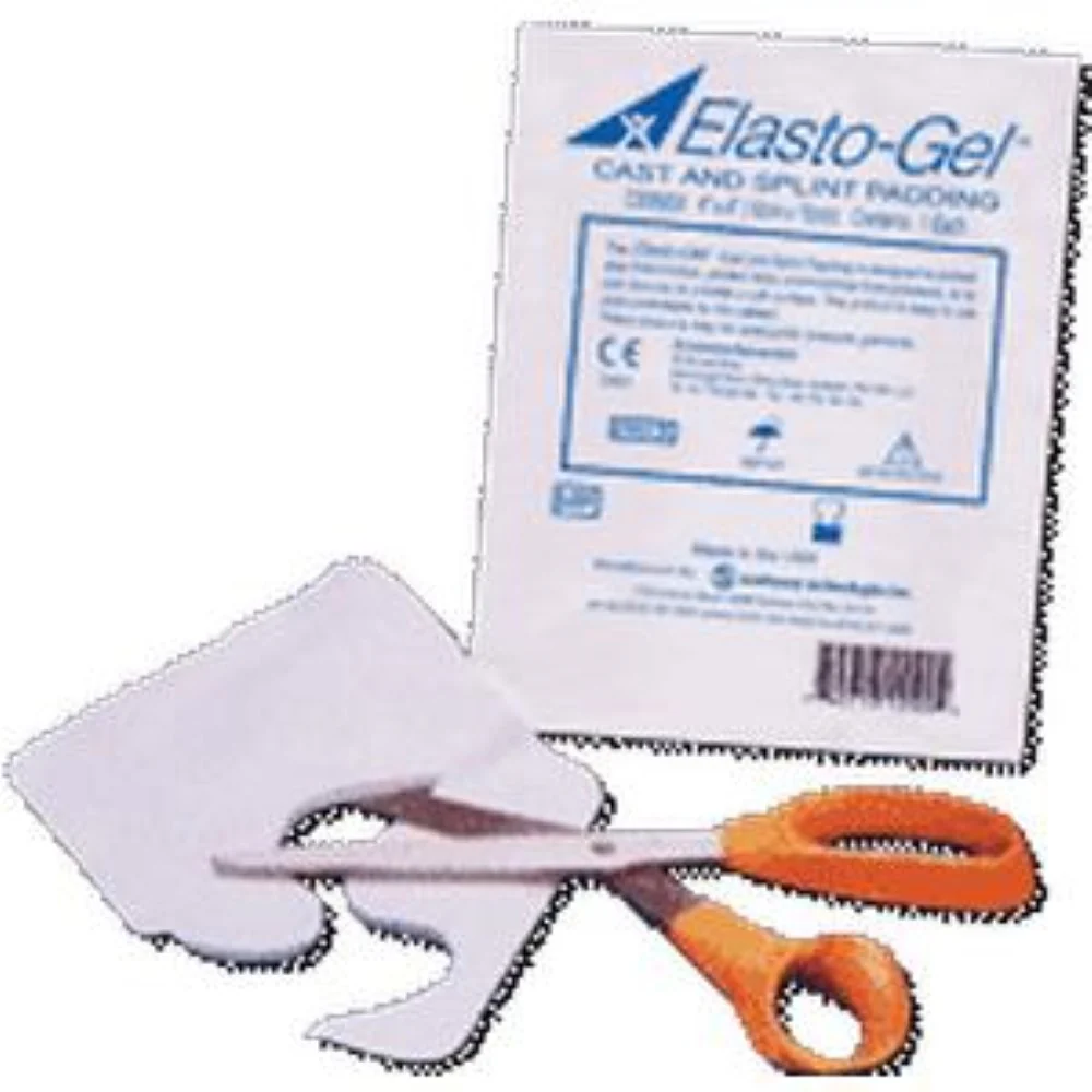 Southwest Technologies Elasto-Gel™ Cast and Splint Pad 4" x 4", Hydrogel, Pack of 5