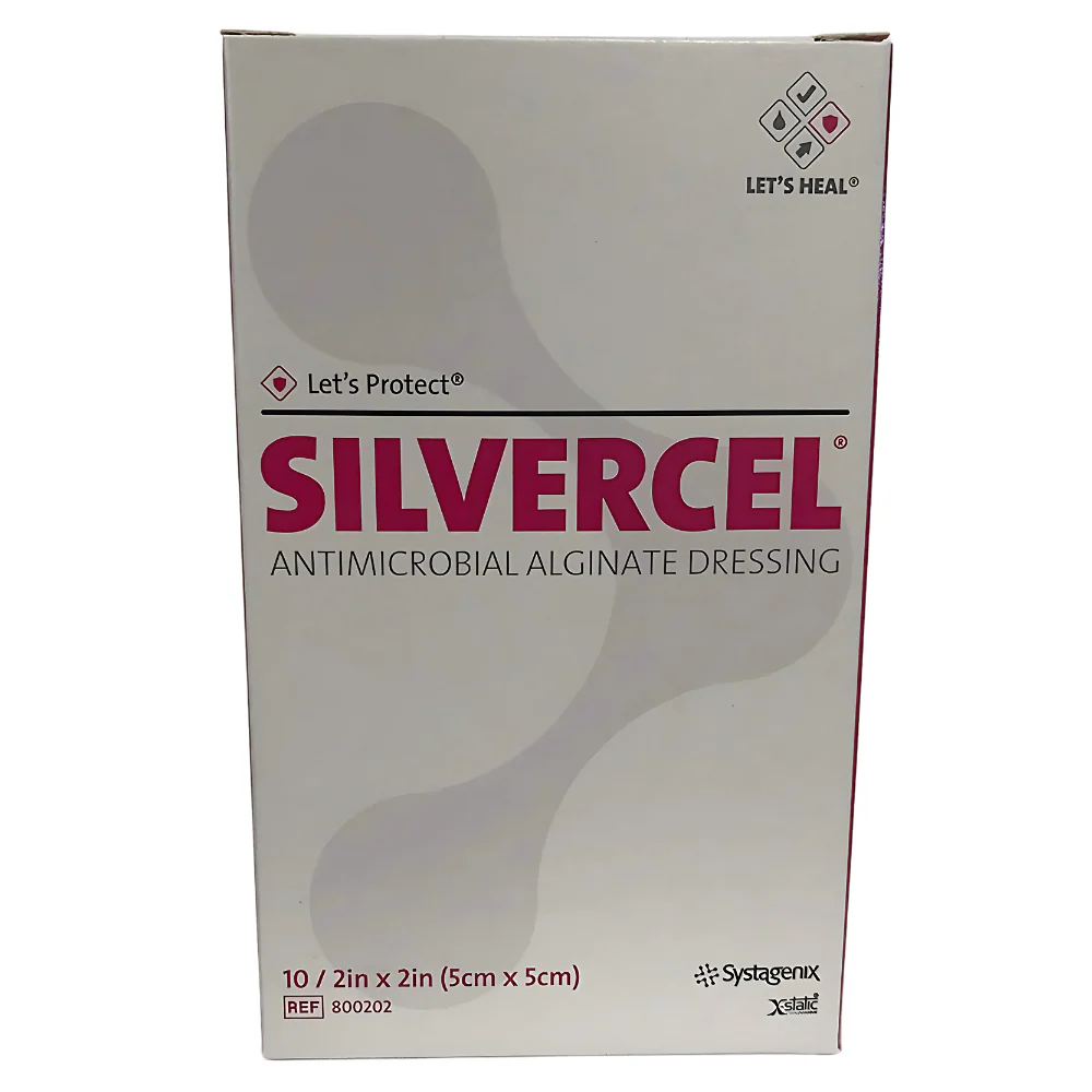 Systagenix Silvercel Antimicrobial Alginate Wound Dressing - Advanced Infection Protection - Image 2