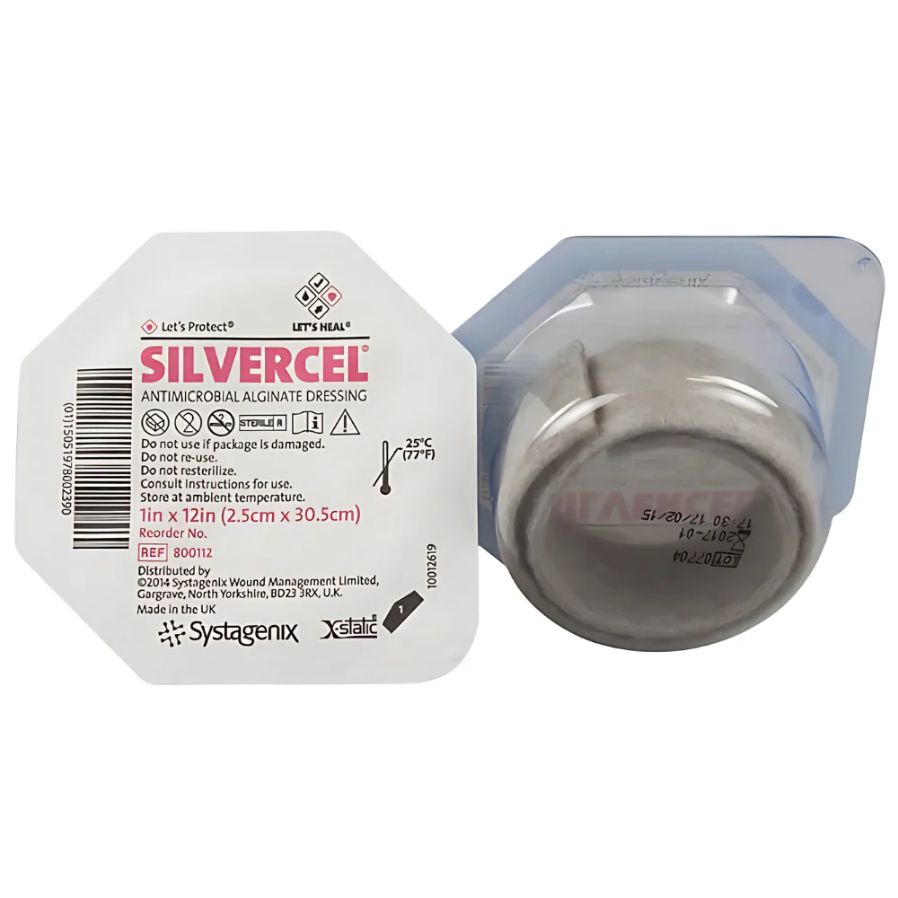 Systagenix Silvercel Antimicrobial Alginate Wound Dressing - Advanced Infection Protection - Image 7