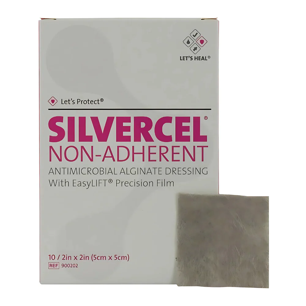Systagenix Silvercel Non Adherent Antimicrobial Alginate Dressing - Image 2