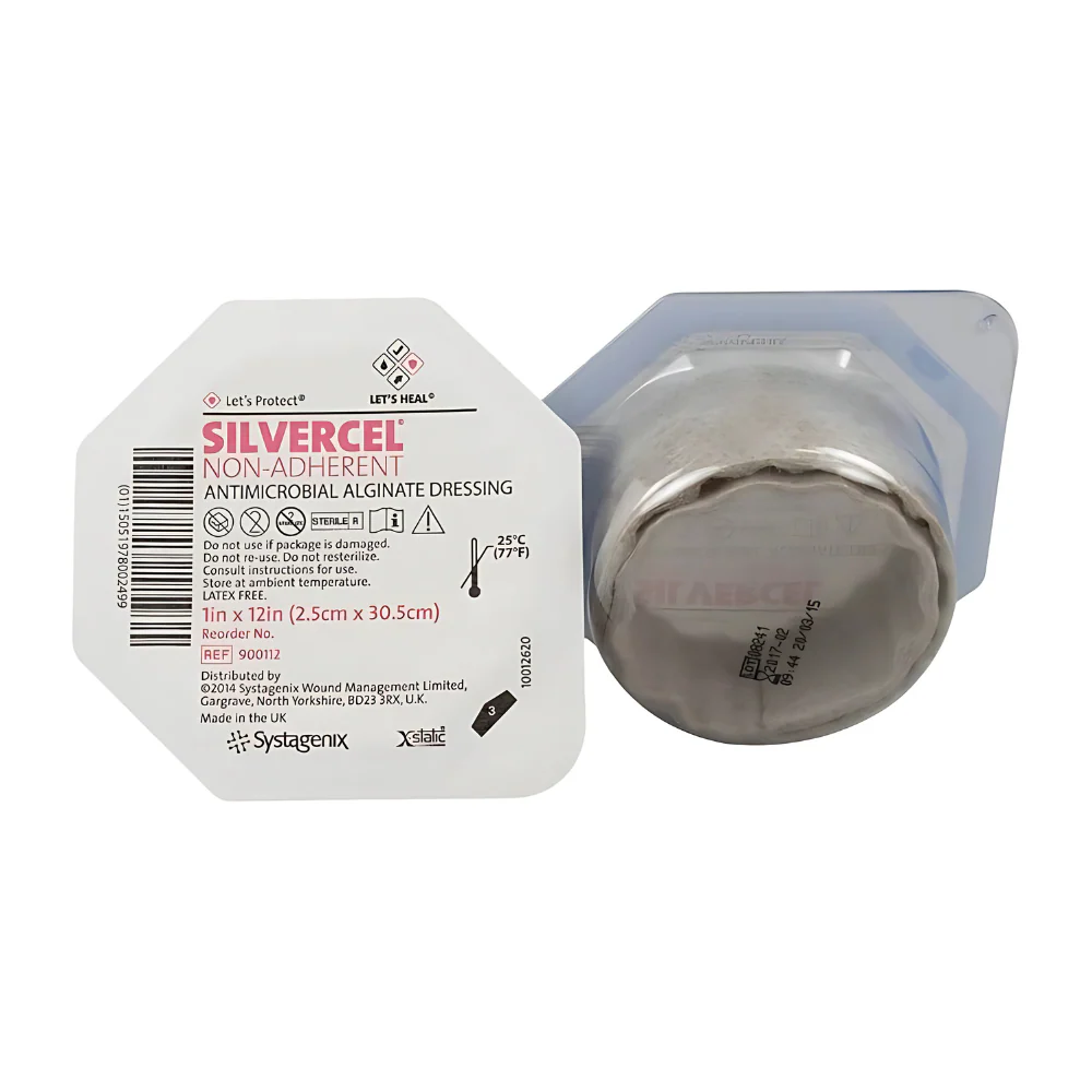 Systagenix Silvercel Non Adherent Antimicrobial Alginate Dressing - Image 7