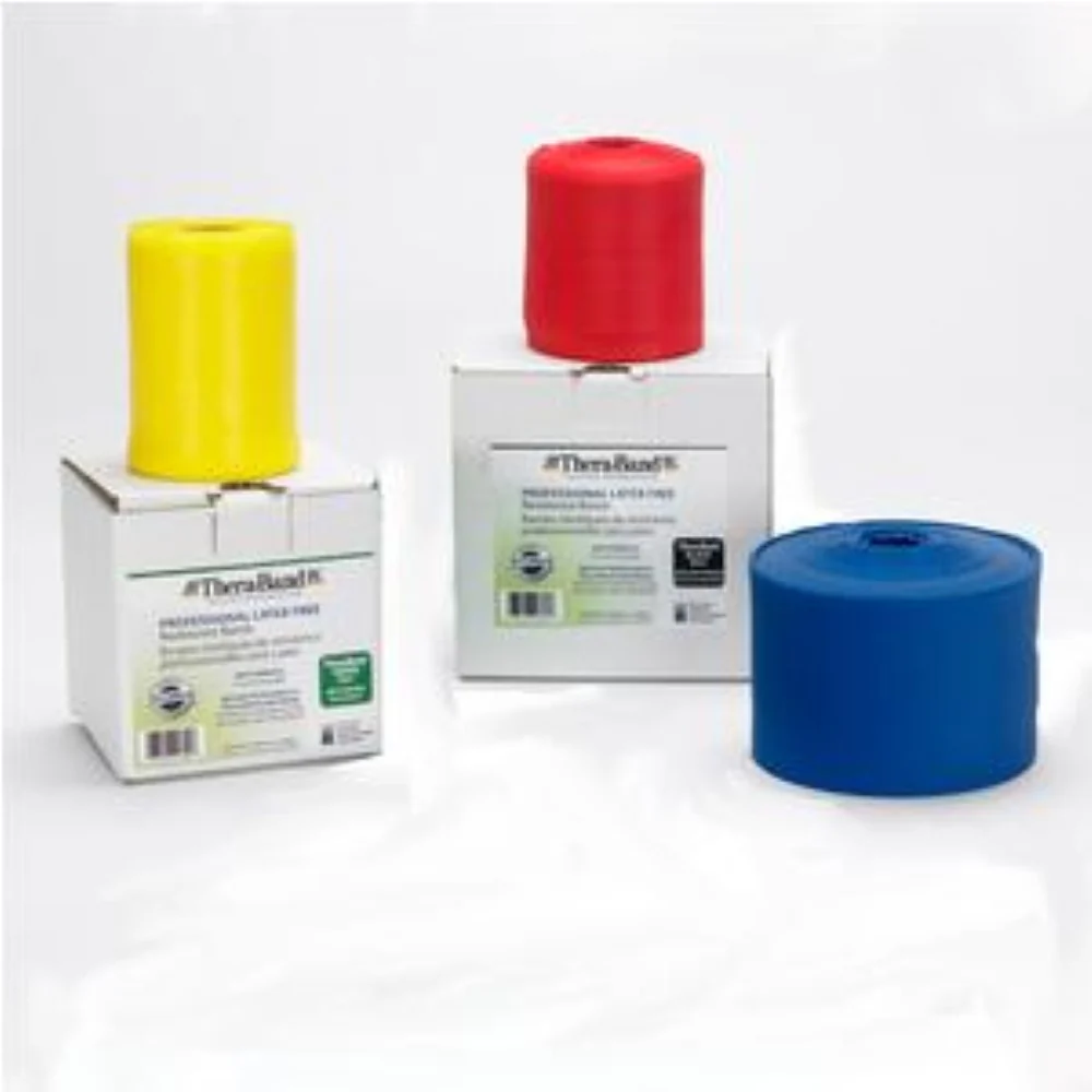 Thera-Band Professional Resistance Band Activity Recovery Kit, Beginner with Yellow Red and Blue Bands