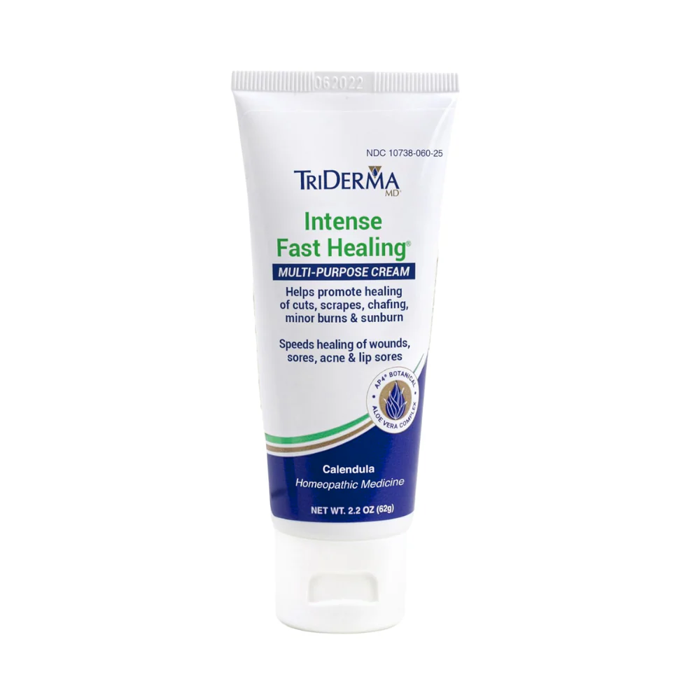 TriDerma Intense Fast Healing Skin Cream with AP4 Aloe Vera Complex - Image 2