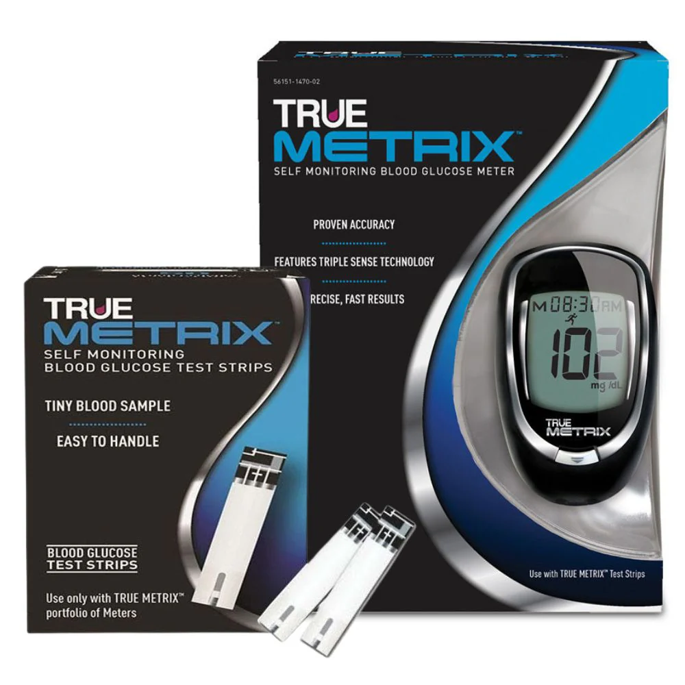 Trividia True Metrix Blood Glucose Test Strips / Meter / Monitoring Kits - Image 3