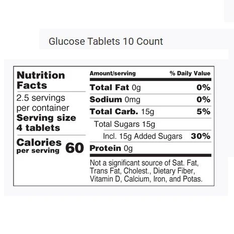 Trividia Health TRUEplus Glucose Tablets, 3.75g Fast-Acting Carbs Per Tablet, Raspberry/Orange Flavors - Image 4