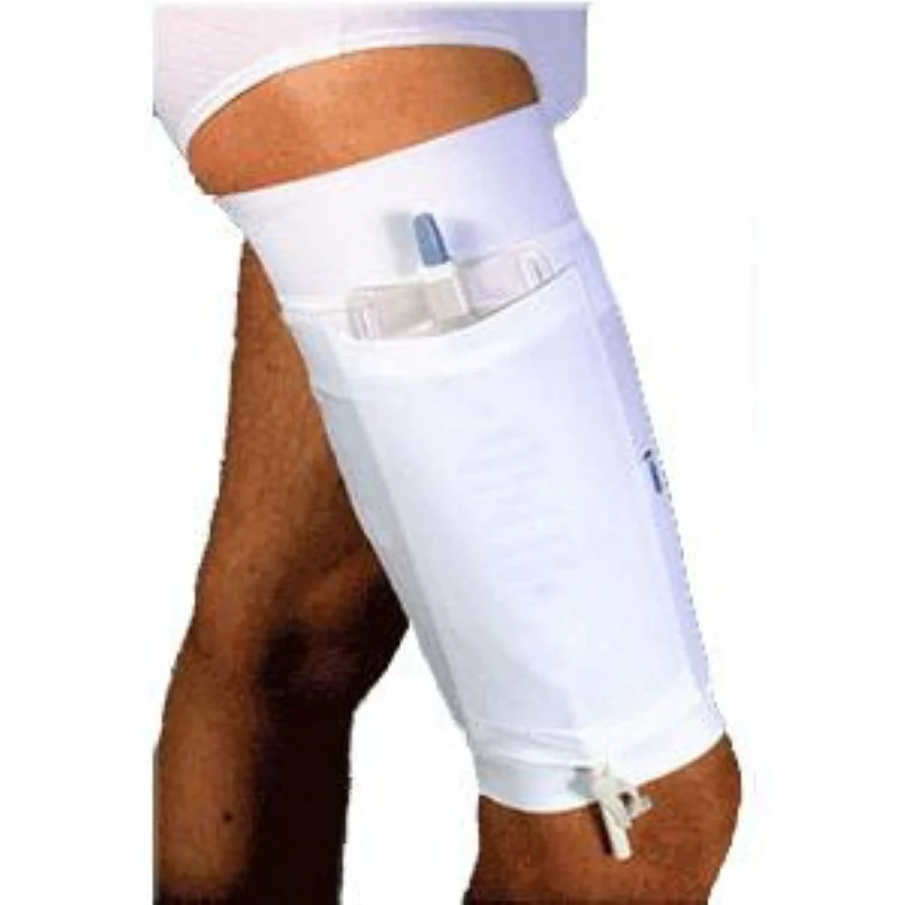 Urocare Products Inc Urinary Leg Bag Holder for the Upper Leg Small, 21-1/2" Upper Thigh, 17-1/2" Lower Thigh, Reusable