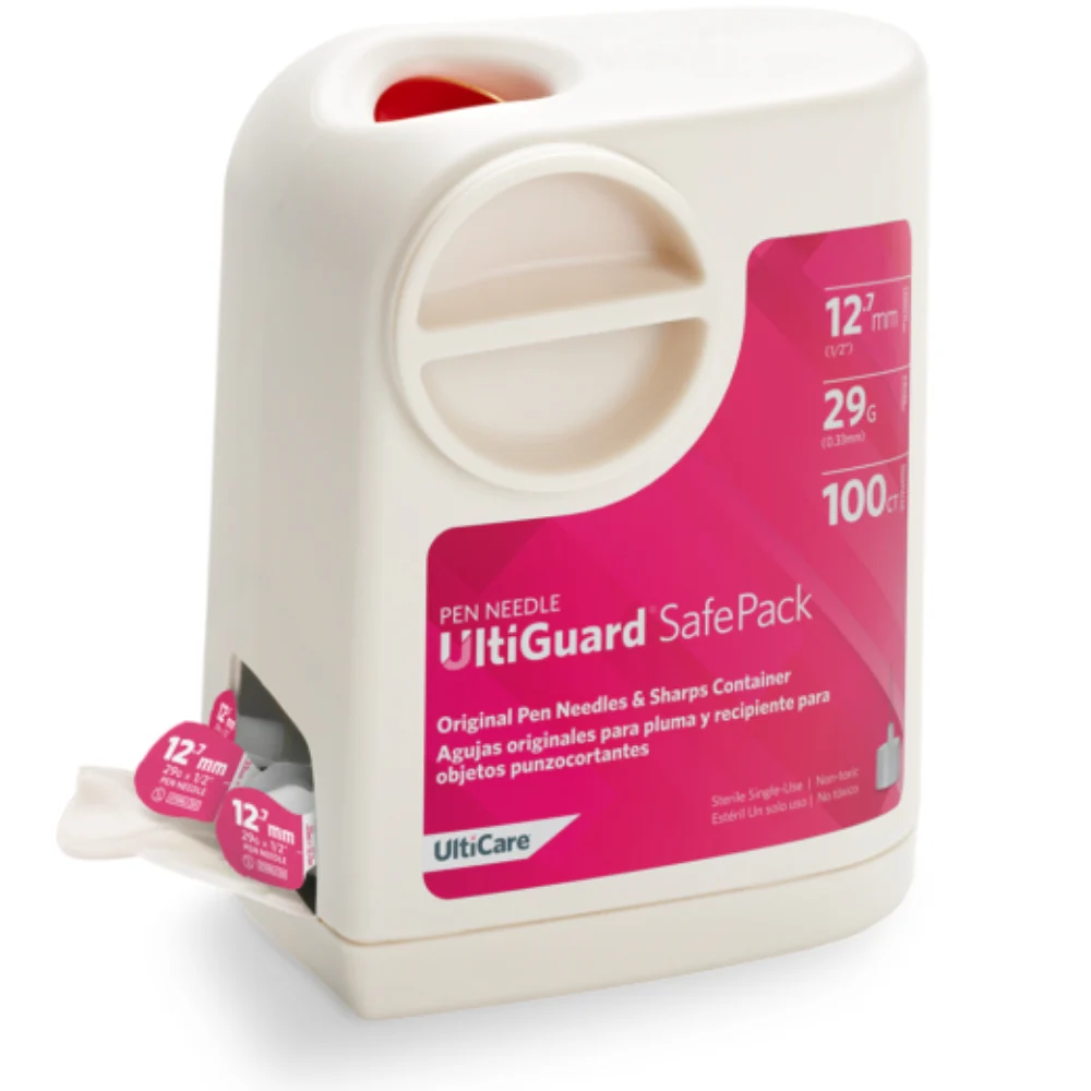 UltiMed UltiCare Pen Needles with UltiGuard Safe Pack