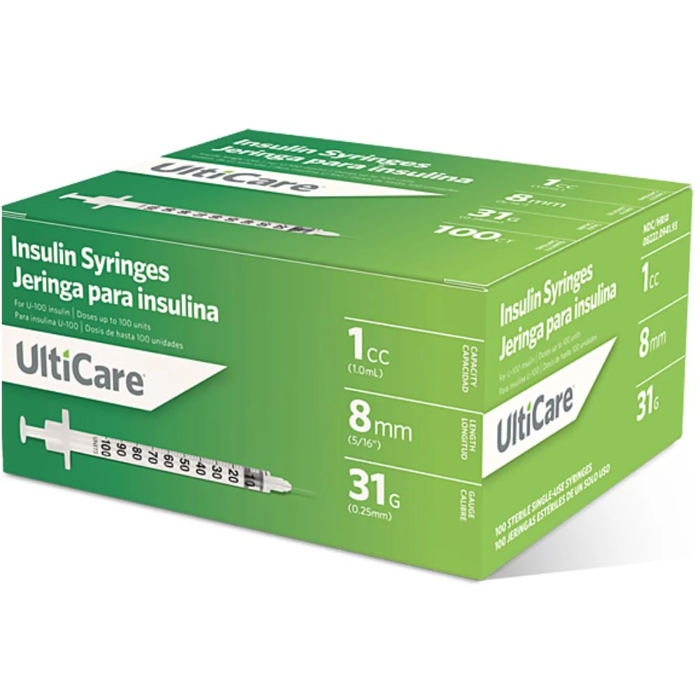 Ultimed UltiCare U100 Insulin Syringes - Image 3
