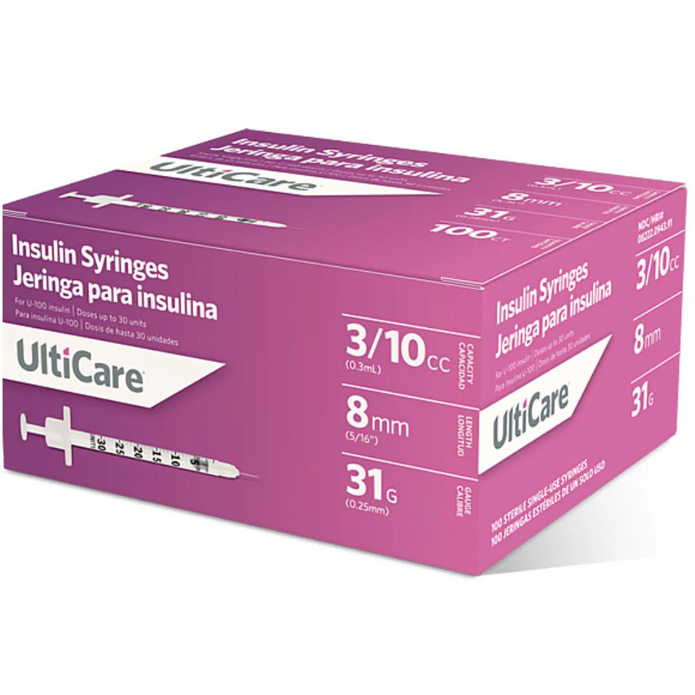Ultimed UltiCare U100 Insulin Syringes - Image 6